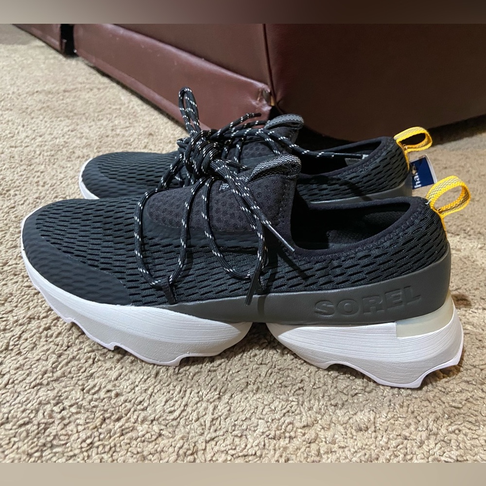 Sorel Women's Kinetic Impact Lace Sneakers Black 1986491010 Size 11